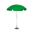 72" Aluminum Pole Solid Color Dome Market Umbrella
